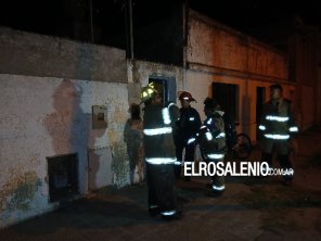 Desperfecto en un calefón generó salida de Bomberos
