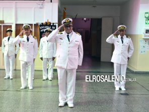 La Escuela de Aprendices tiene nuevo director, asumió el capitán de Fragata Daniel Moya