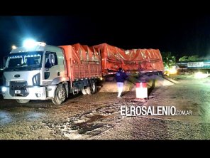 Fuerte choque entre tren y camión en Ingeniero White
