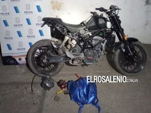 Aprehendieron a un joven y secuestraron una moto con pedido activo