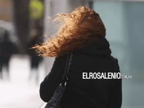  Alerta amarillo por vientos fuertes para el domingo