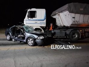 Ruta 3: murió un hombre y otra resultó gravemente herida